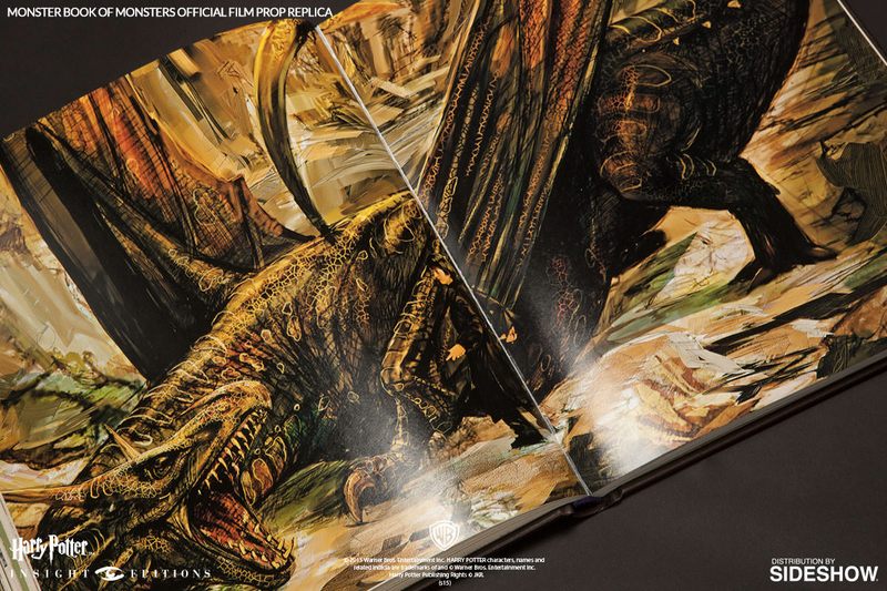 Illustration for article titled That Monster Book of Monsters Replica Comes With a Real Textbook